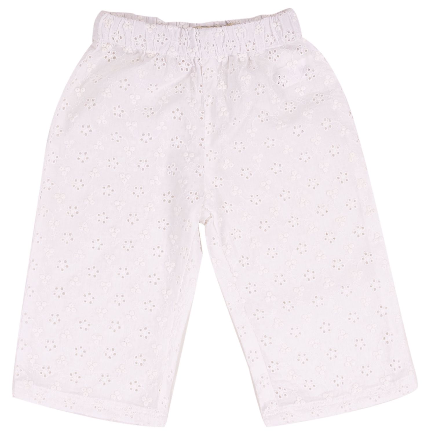 EMC baby meisjes broek kant wit