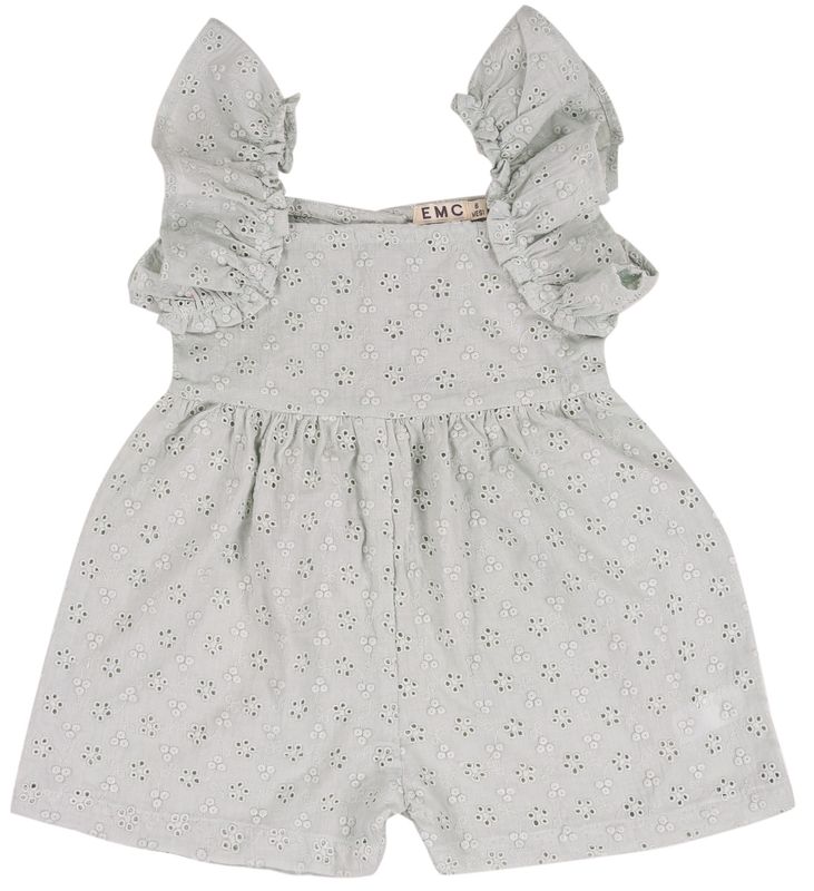 EMC baby meisjes jumpsuit kant mint
