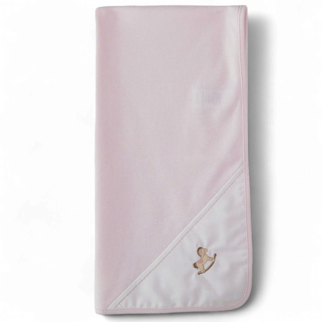 Baby Gi omslagdoek paard roze