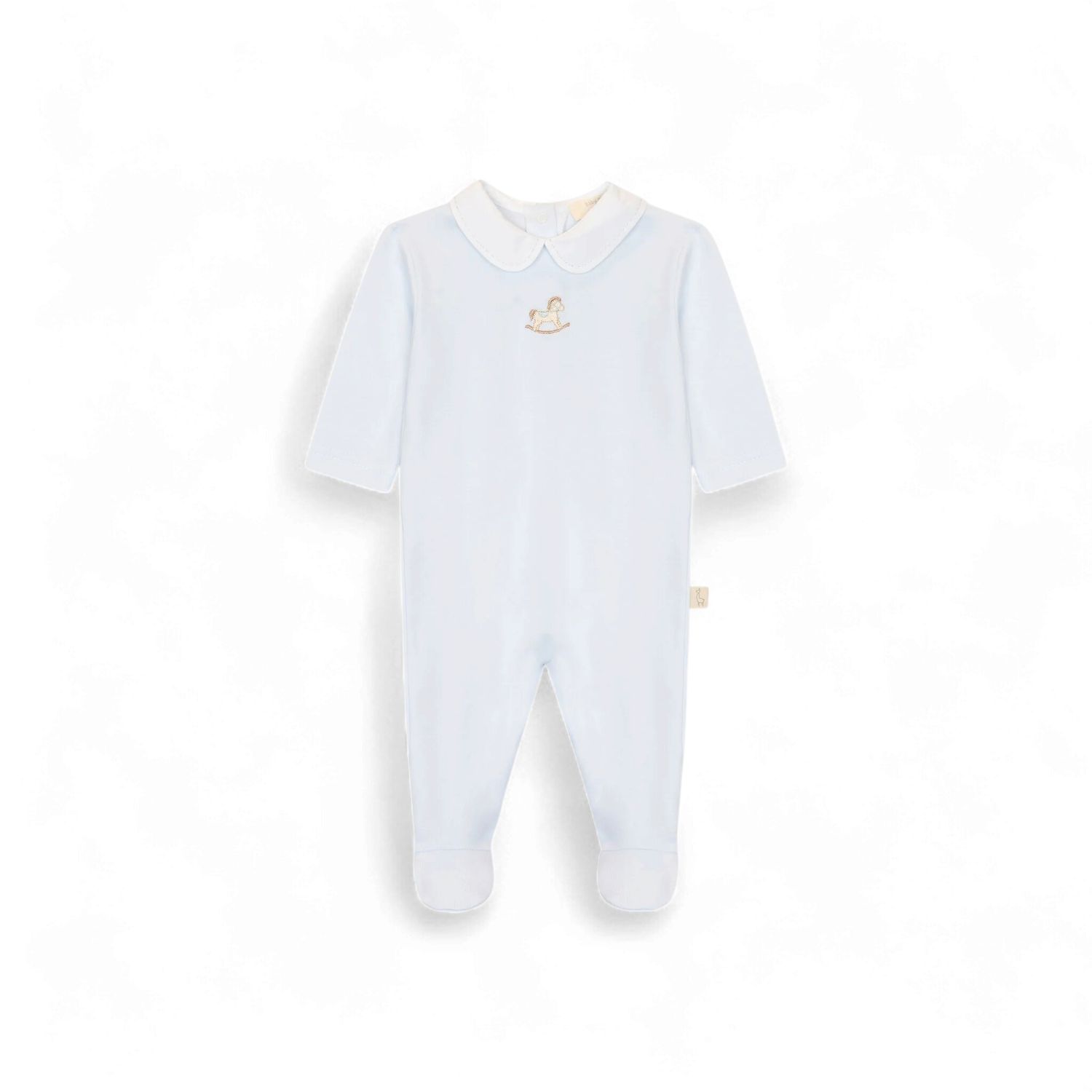 Baby Gi jongens boxpakje blauw paard