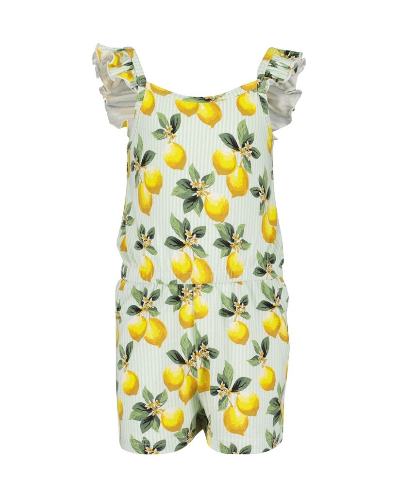 Blue Seven meisjes jumpsuit citroen