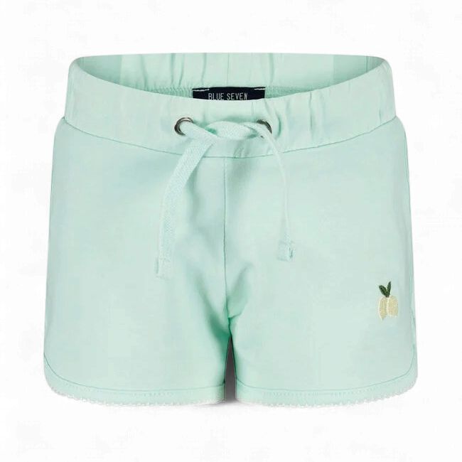 Blue Seven meisjes short citroen mint