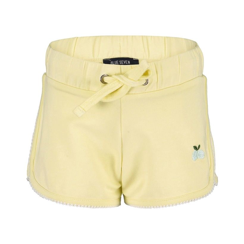 Blue Seven meisjes short citroen geel