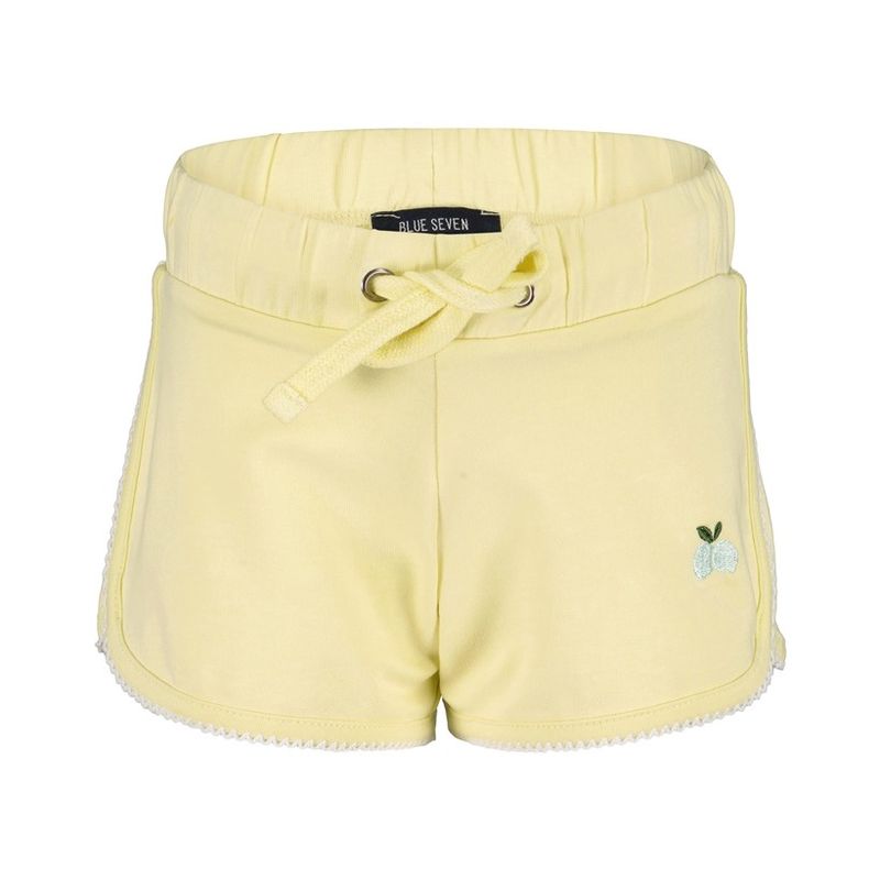 Blue Seven meisjes short citroen geel