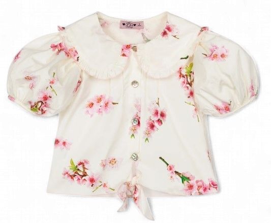 Phi meisjes blouse bloemen