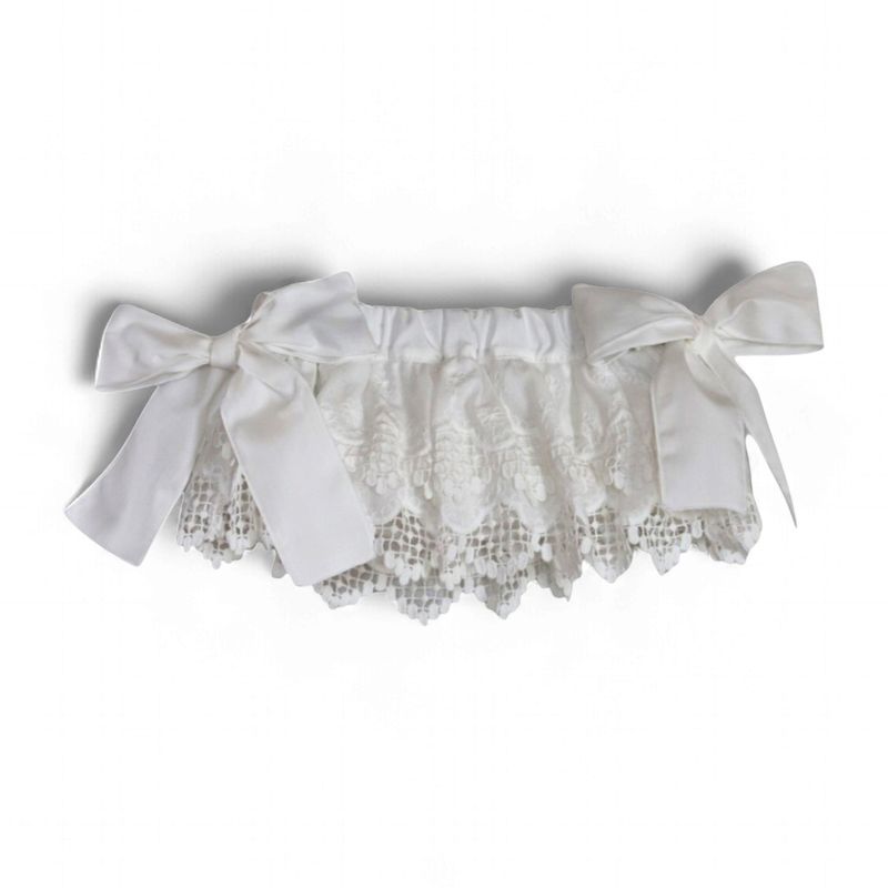 Phi baby meisjes luier broekje wit kant