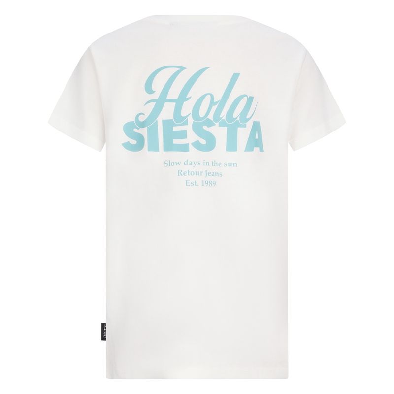 Retour jongens shirt Flynn off white