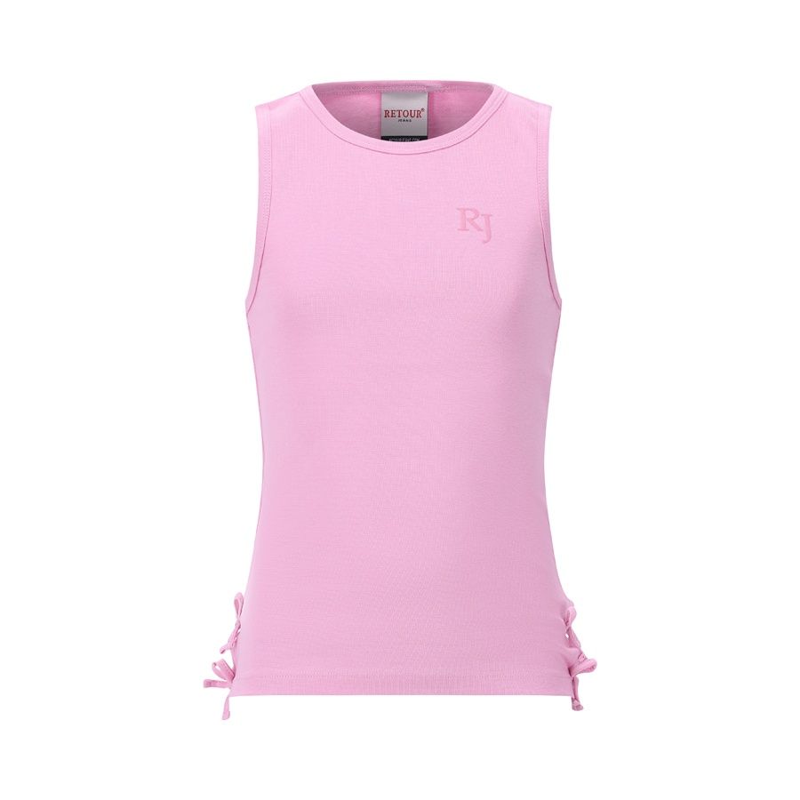 Retour meisjes shirt mouwloos Leah roze