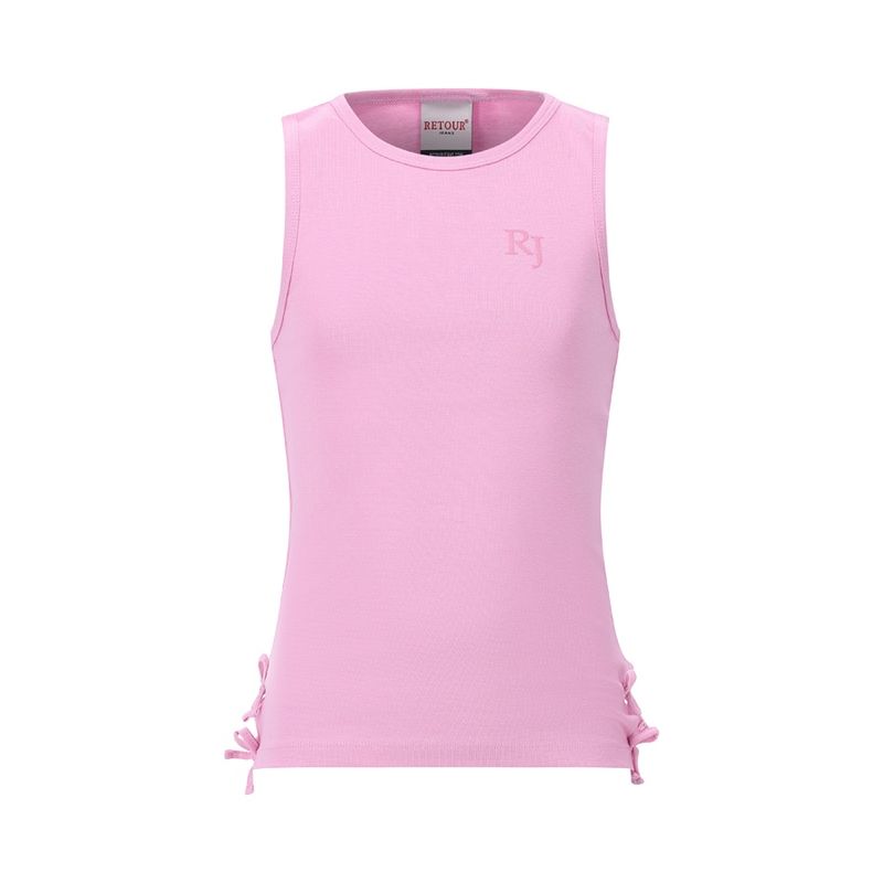 Retour meisjes shirt mouwloos Leah roze