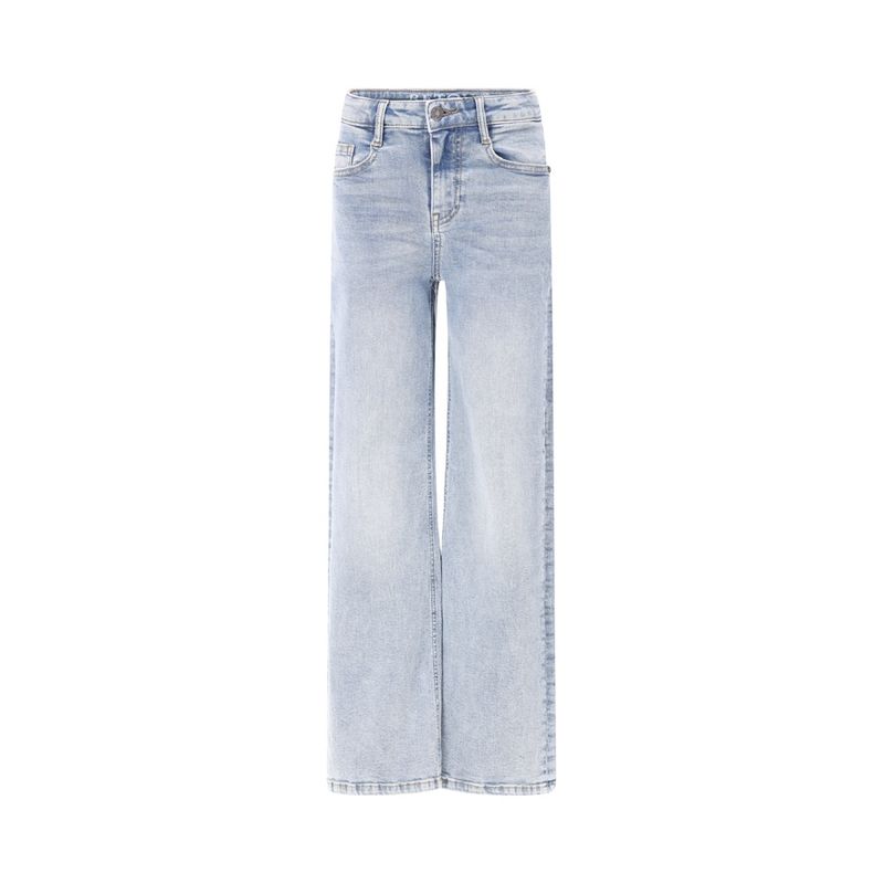 Retour meisjes spijkerbroek wide leg fit medium blue