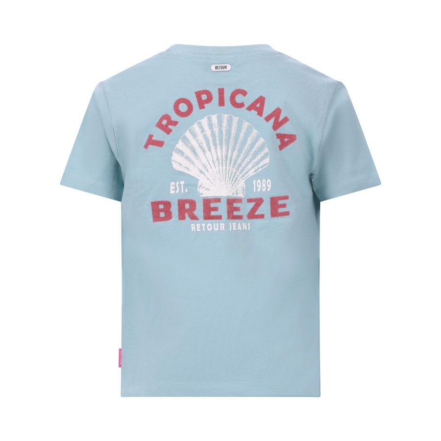Retour jongens shirt Zarah blauw
