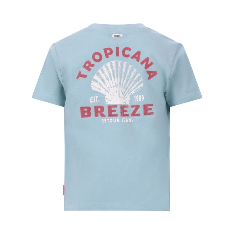 Retour jongens shirt Zarah blauw
