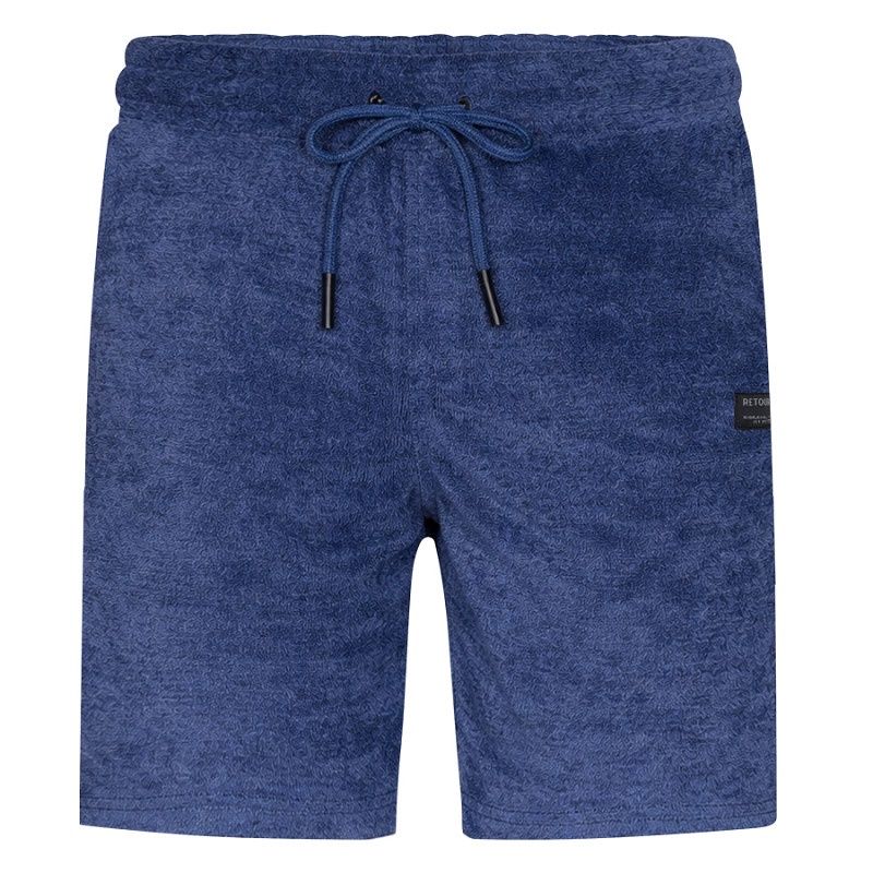 Retour jongens korte broek badstof donker blauw Levi