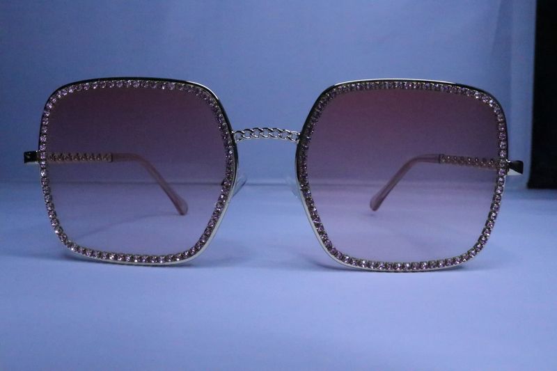 Square Gradient Glam Glasses