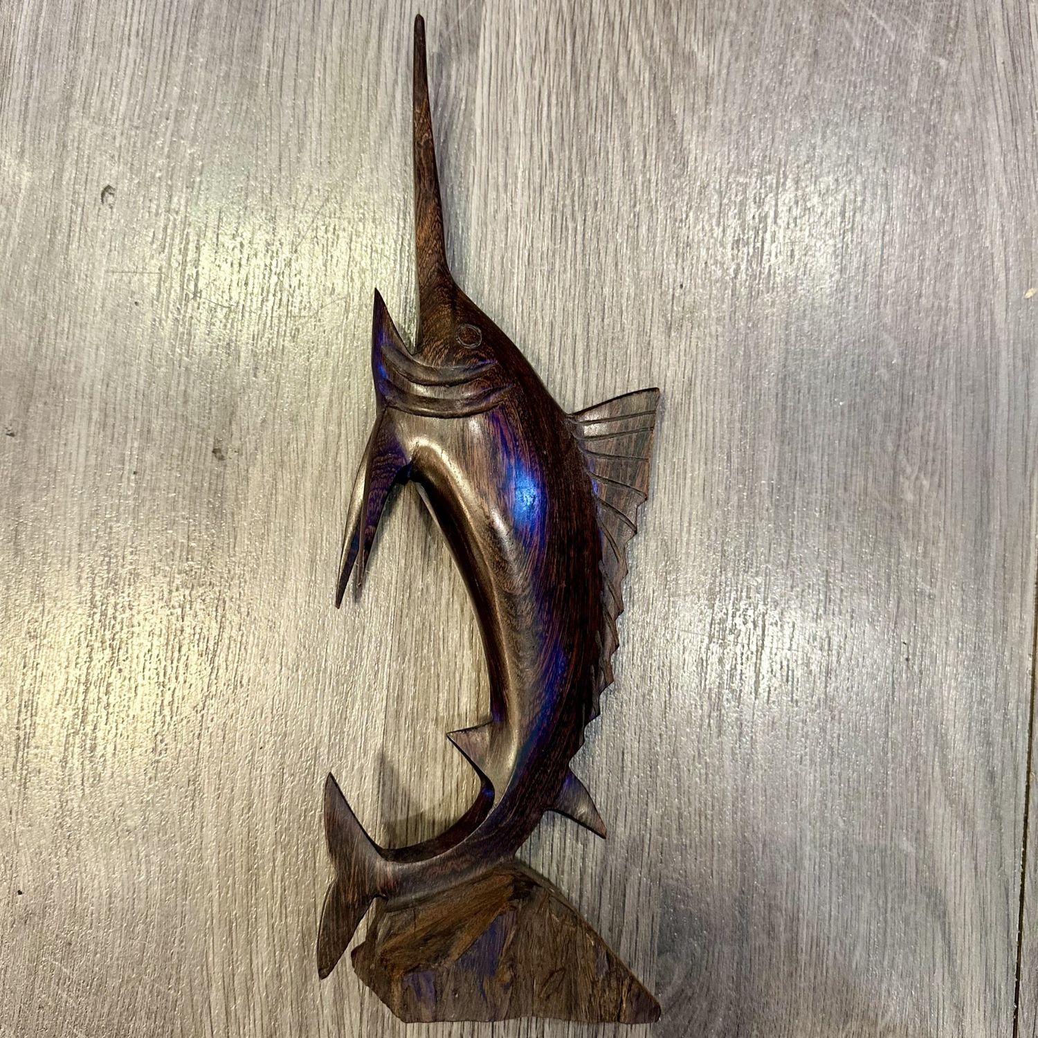 Swordfish Carving