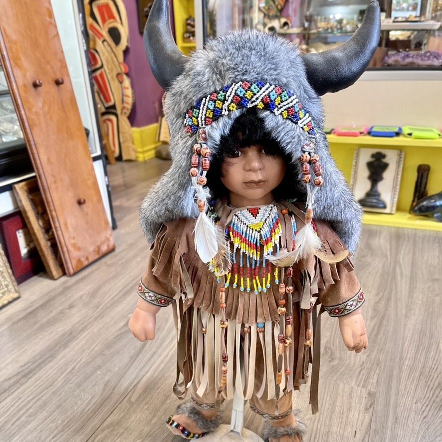 Aboriginal Doll in Traditional Dress