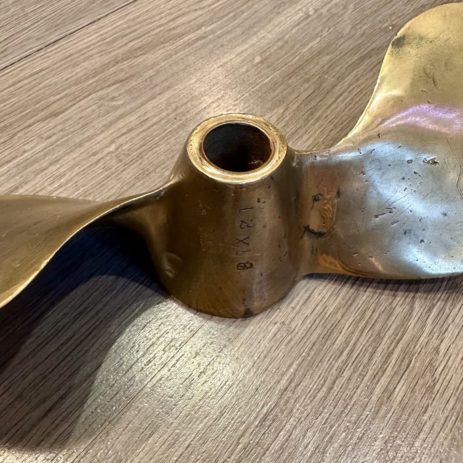 Brass Propeller 12x16
