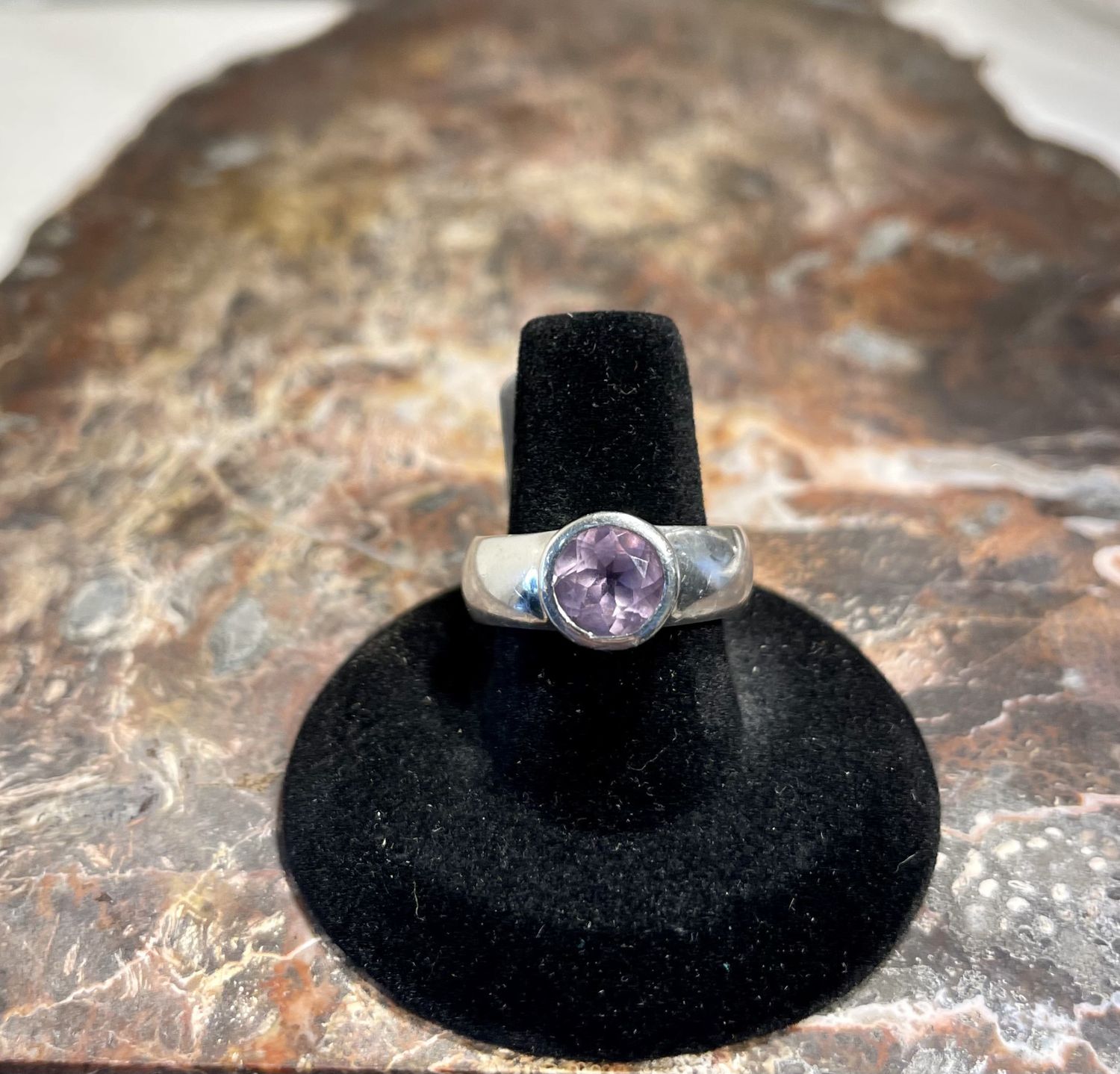 Amethyst Ring .925    size 8