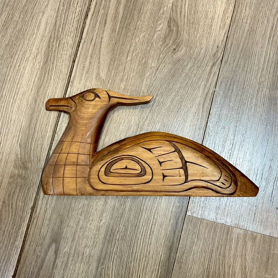 Loon Carving