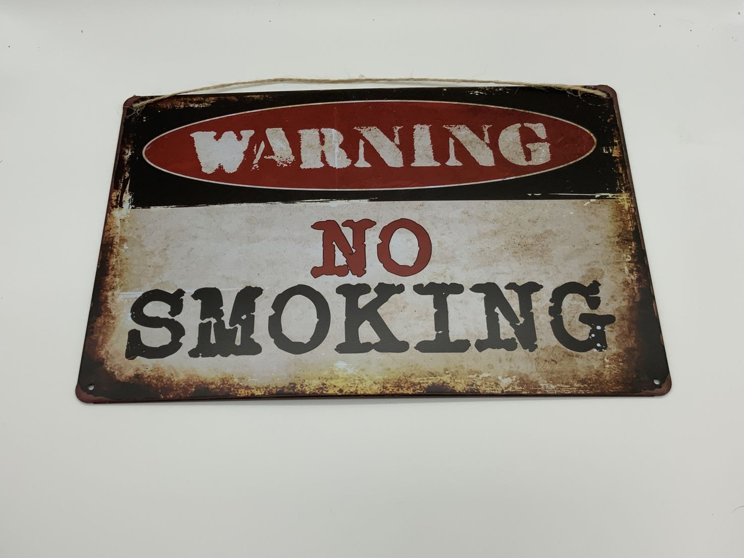 Warning No Smoking Sign