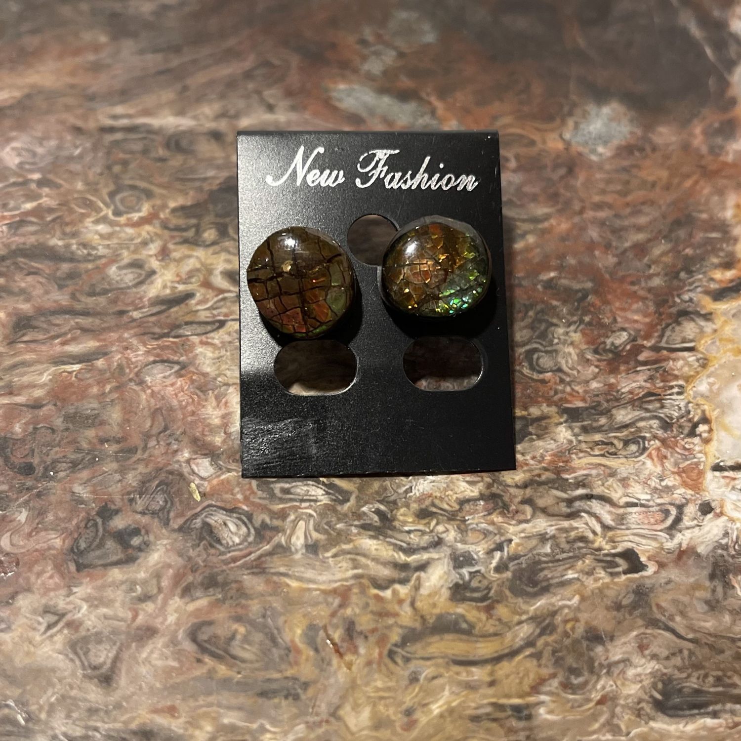 Ammolite Earrings