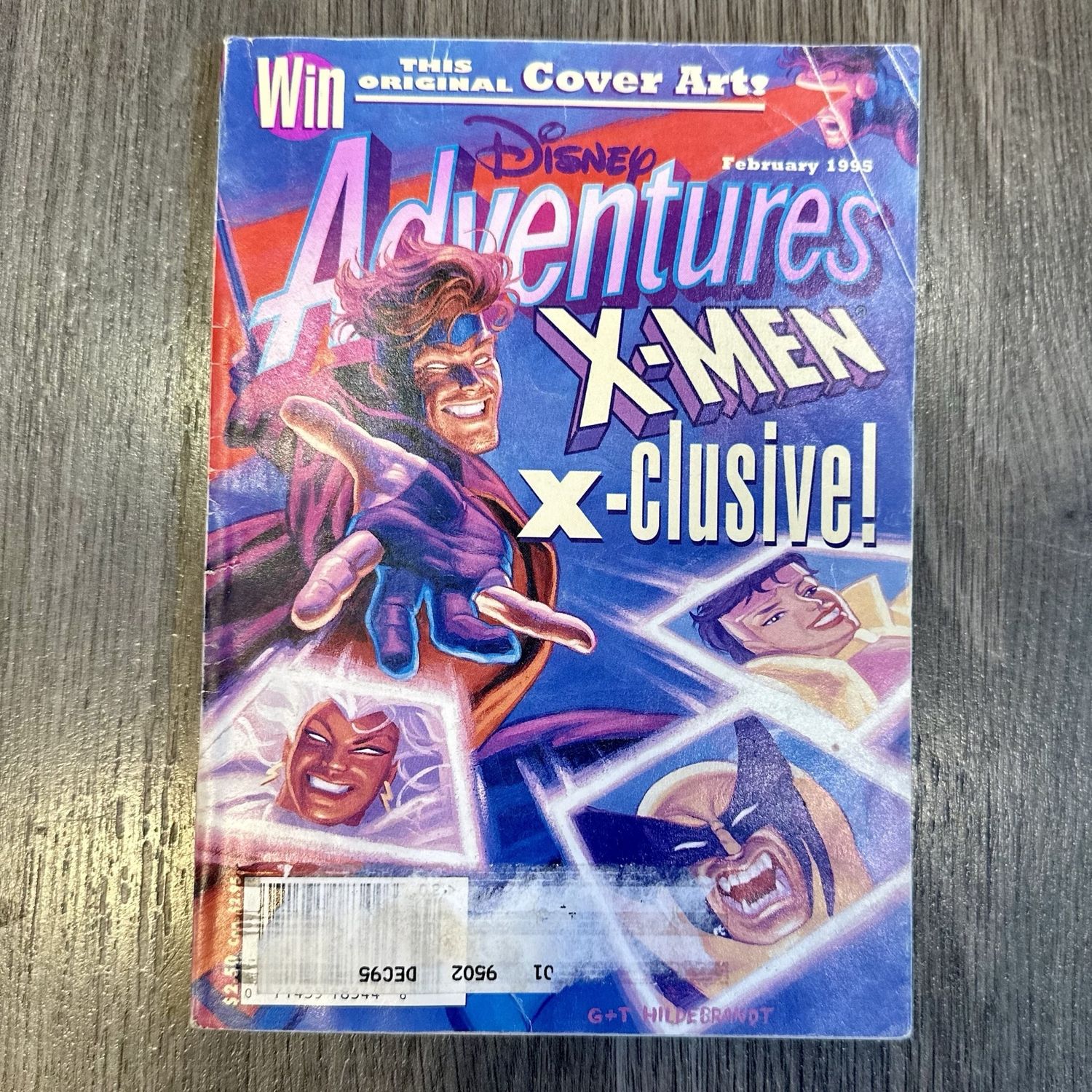 Disney Adventure X-Men X-clusive February 1995