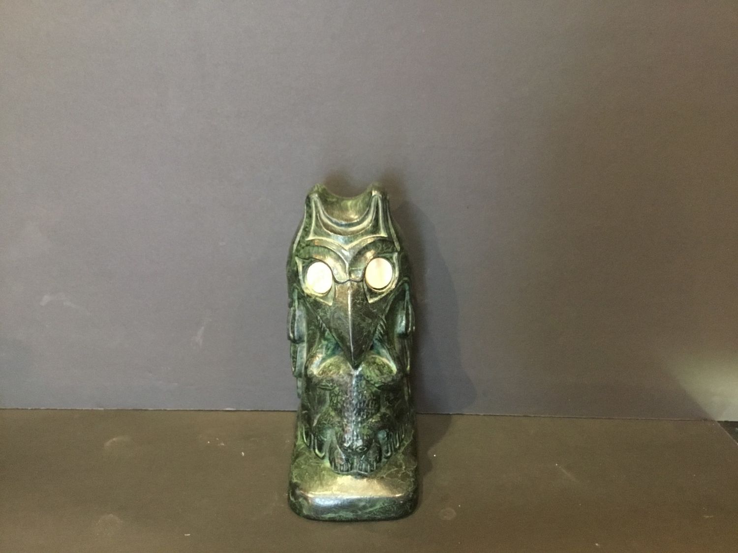 Aboriginal Carving Statue (8inch tall)