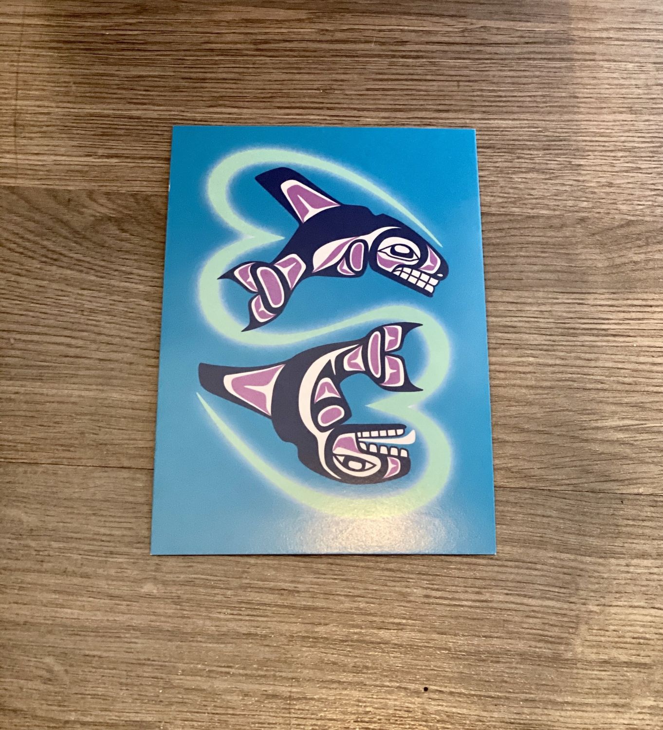 Post Card - Whales