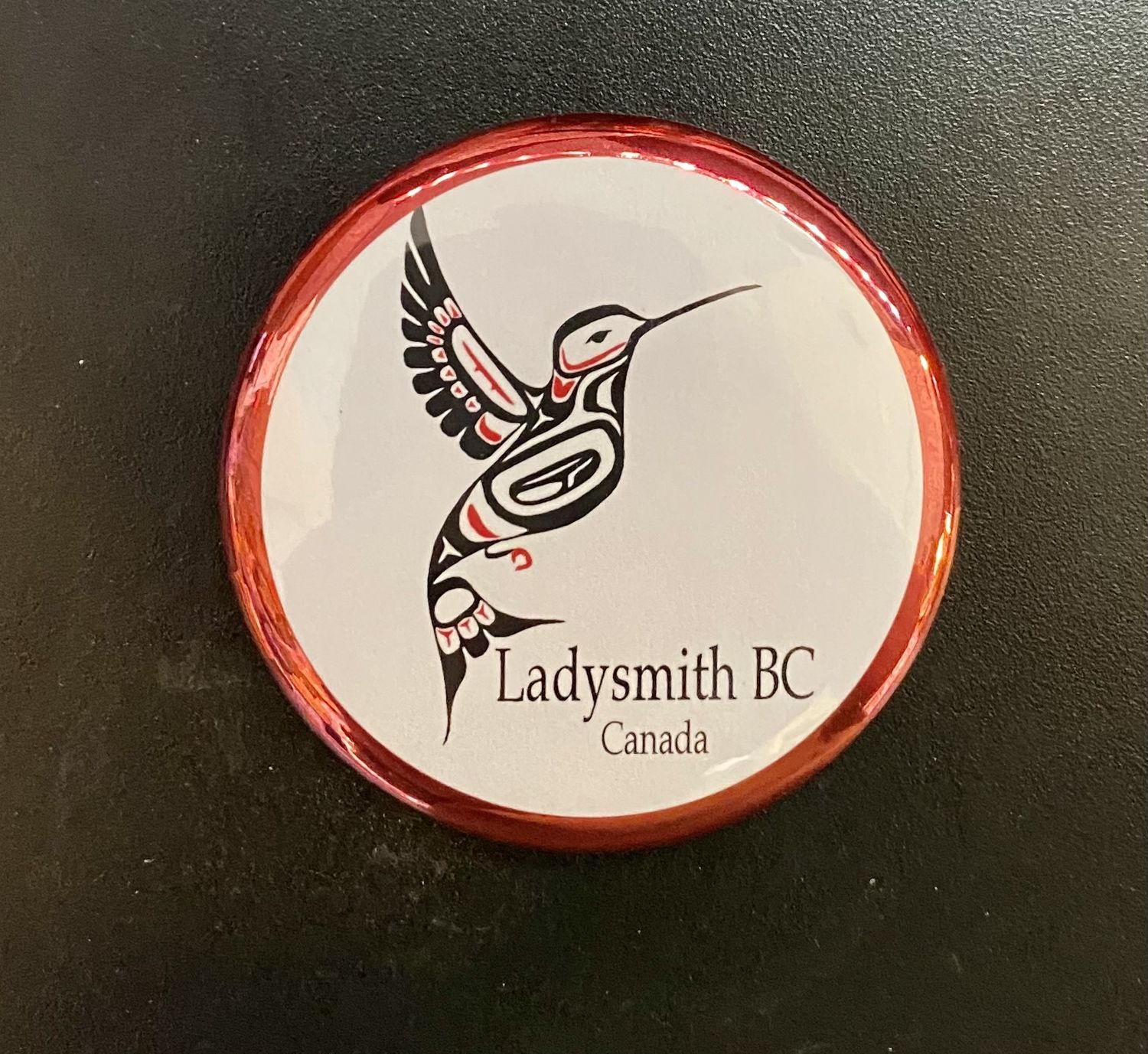 Humming Bird Magnet (Red)