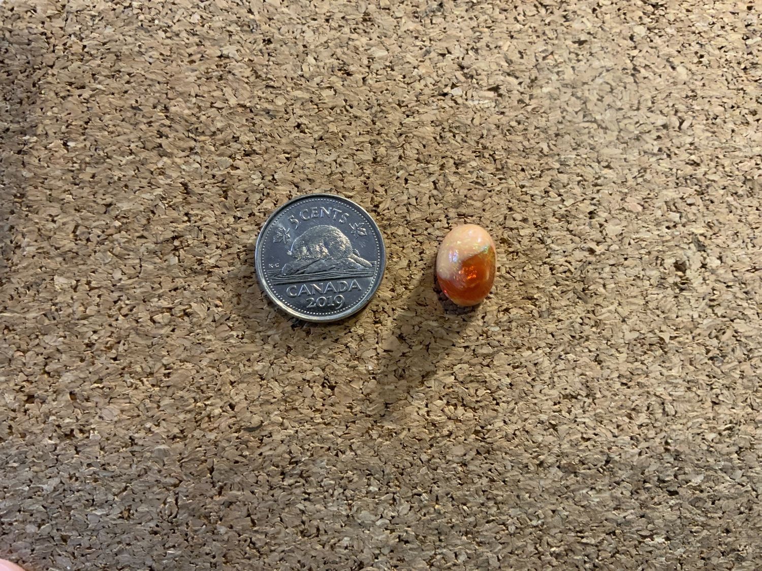 Jelly Opal “Mexican Fire Opal”