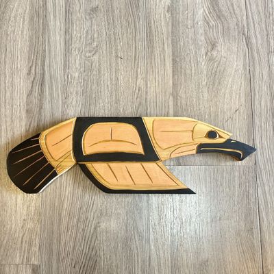 Eagle Aboriginal Carving by Greg Sylvester