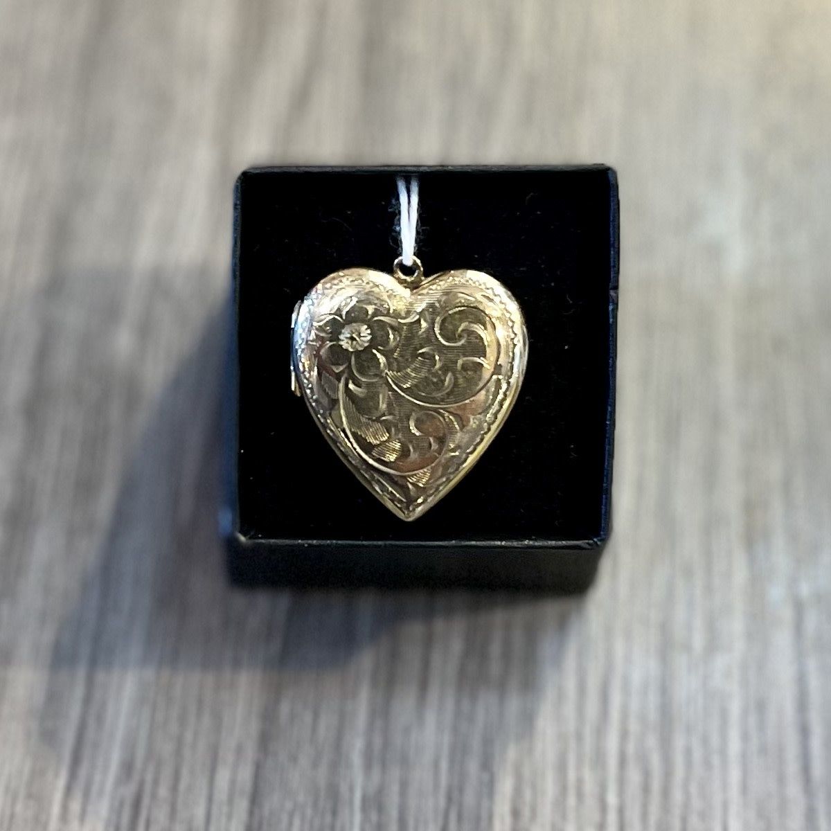 Vintage 10ct Gold filled Heart Locket