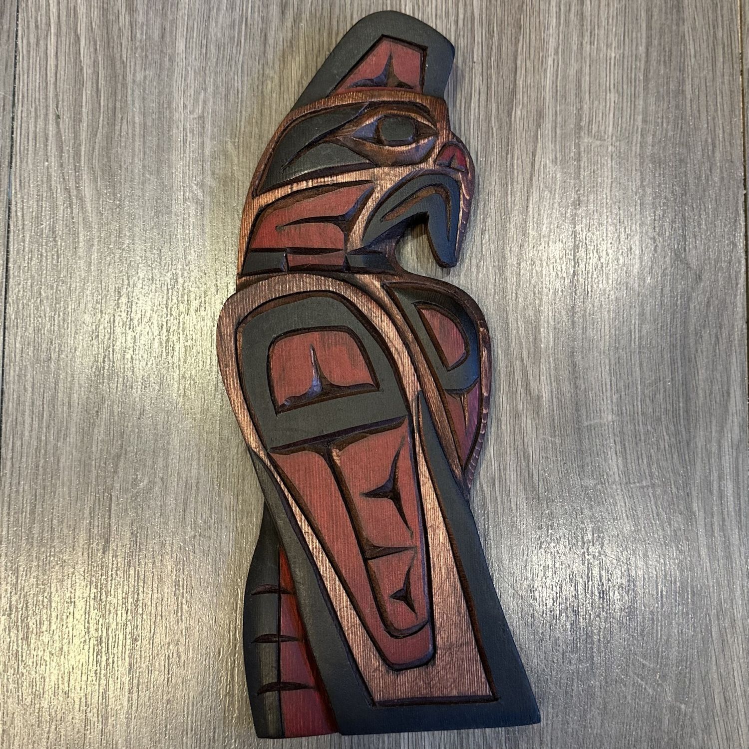 Aboriginal Carving Thunderbird - Carver: Connie Edwards