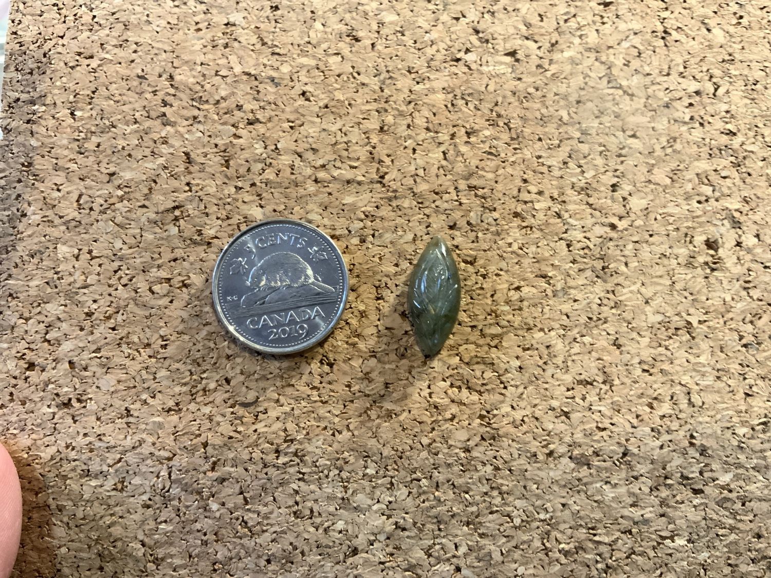 Labradorite - Feather Carved