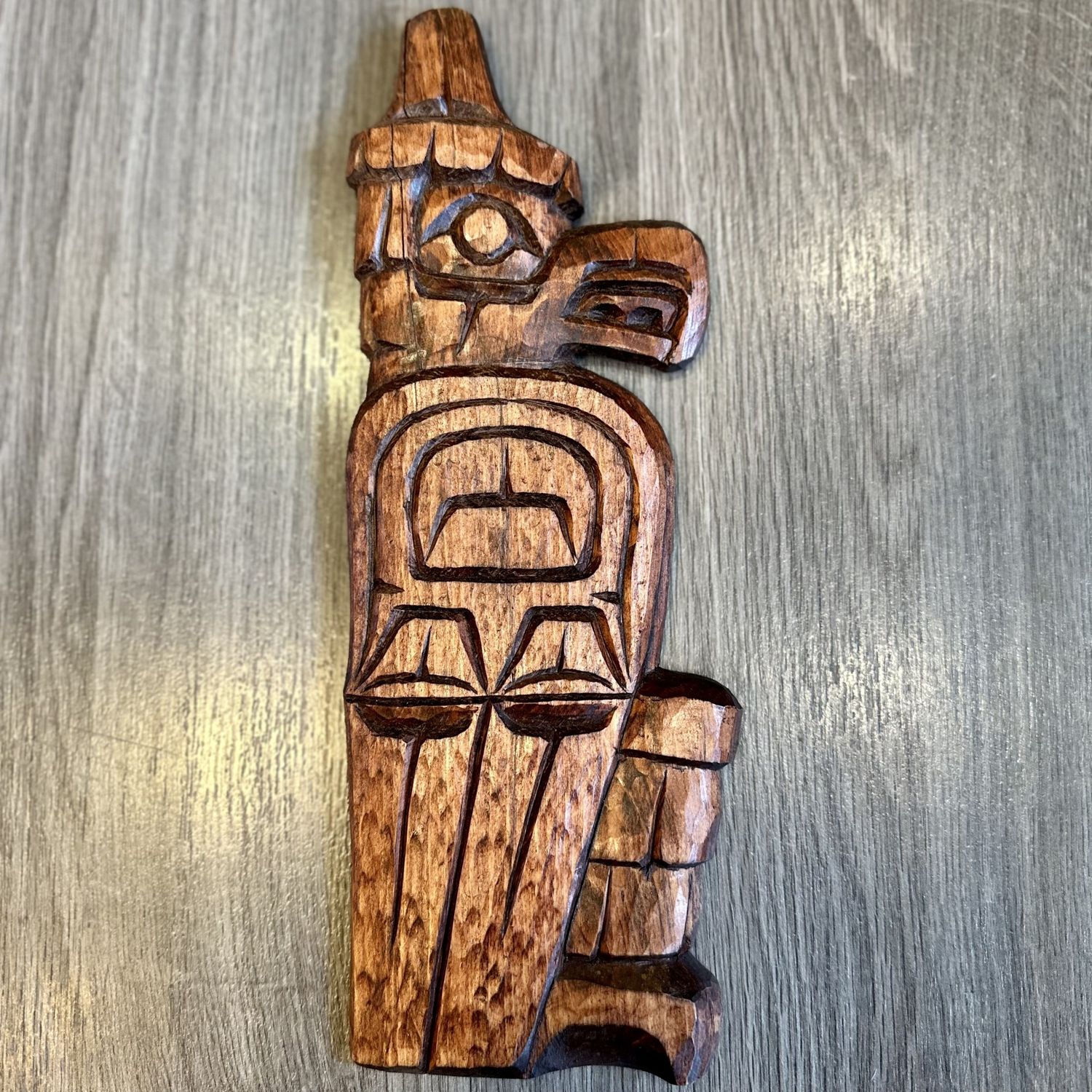 Aboriginal Carving Thunderbird (Damaged)- Carved by Ellery Cootes