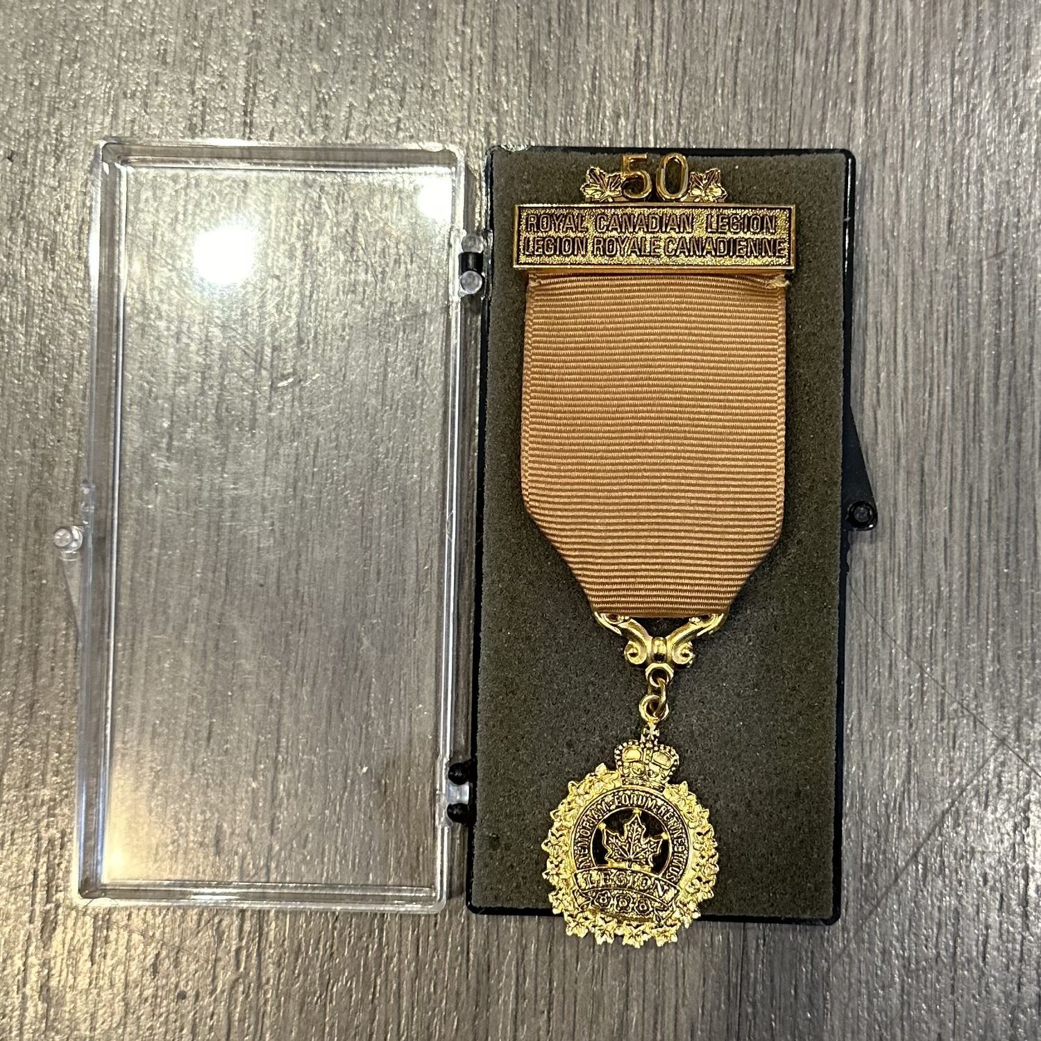 50 Years - Royal Canadian Legion