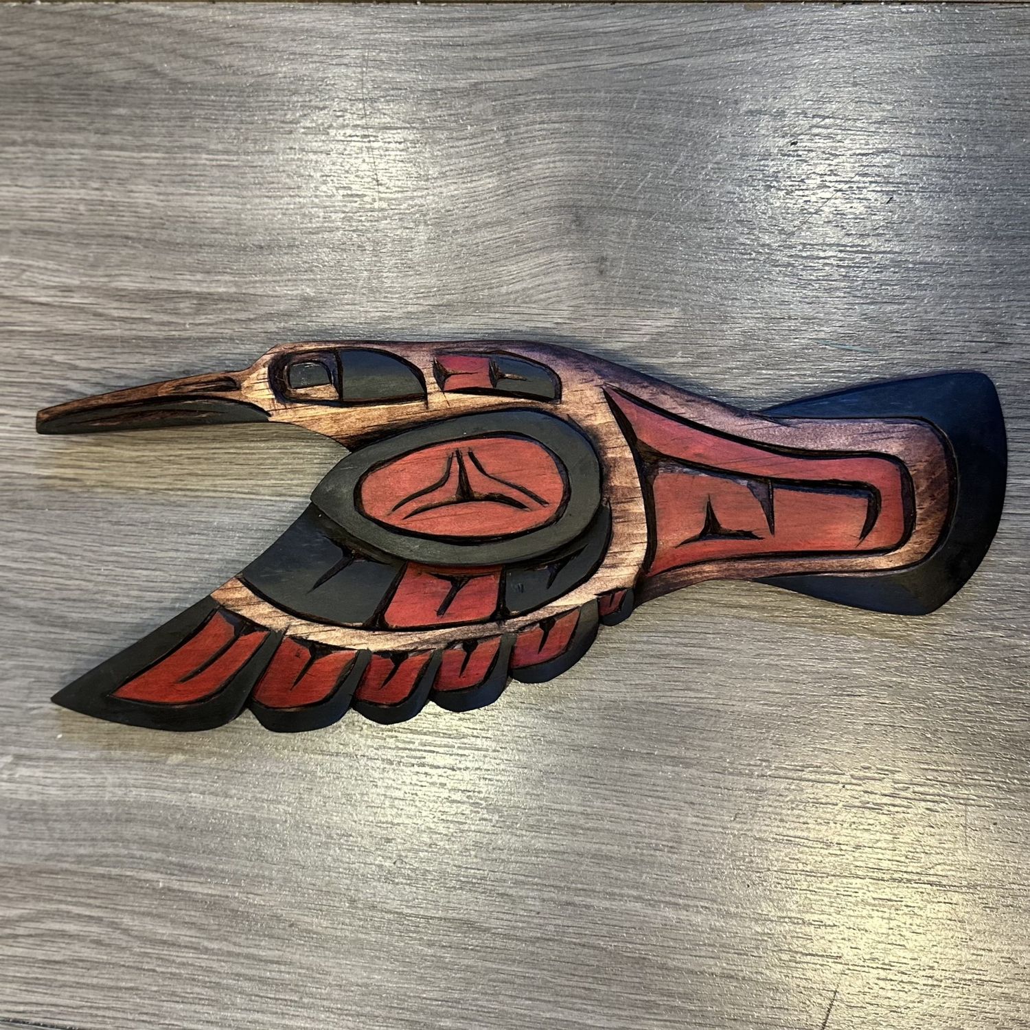 Hummingbird Carving - Carver: Connie Edwards