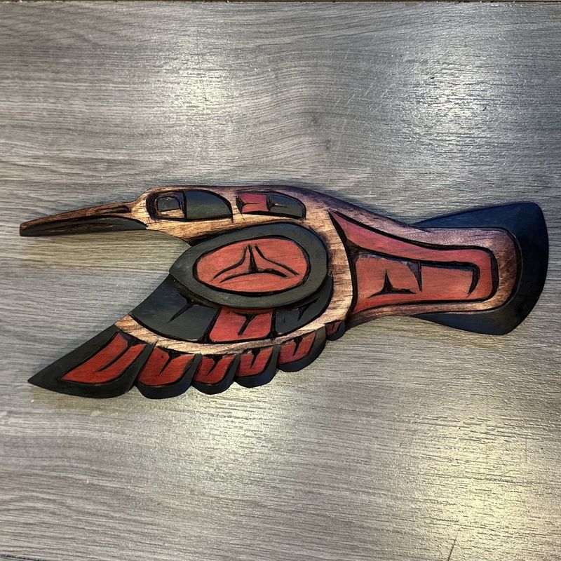 Hummingbird Carving - Carver: Connie Edwards