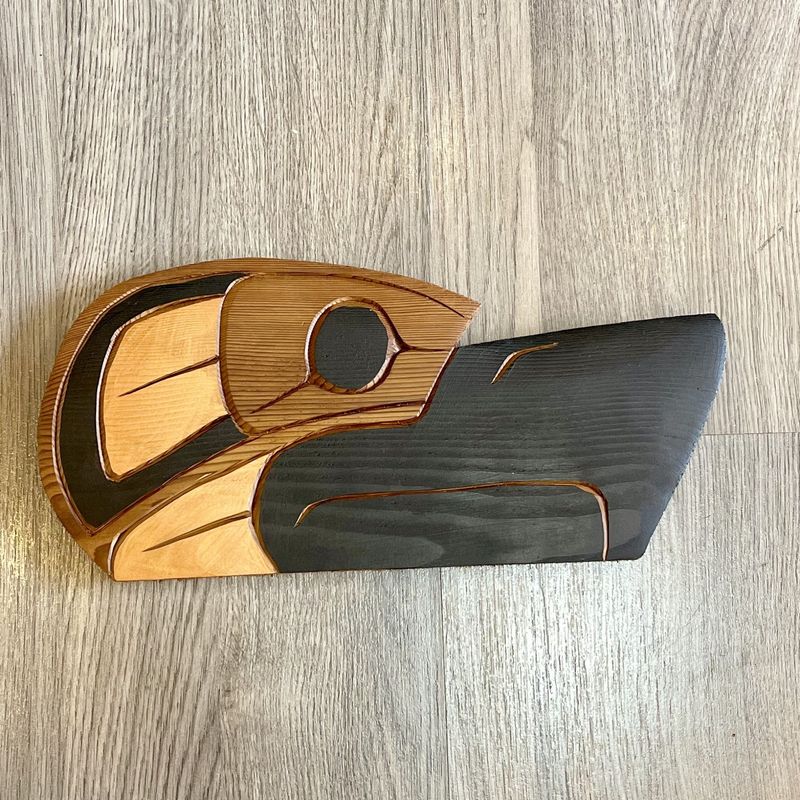 Eagle Aboriginal Carving by Greg Sylvester