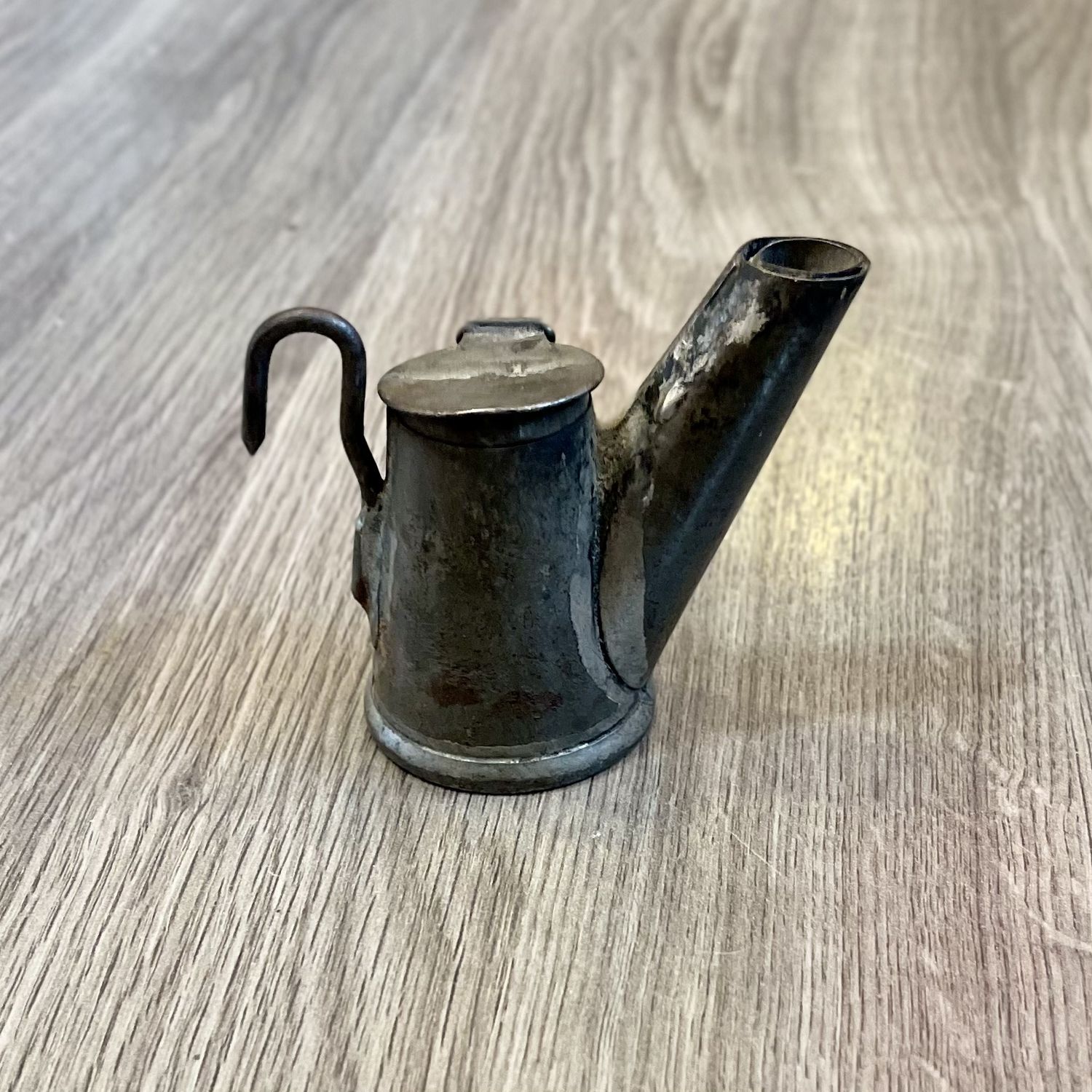 Scottish Mining Oil wick Lamp