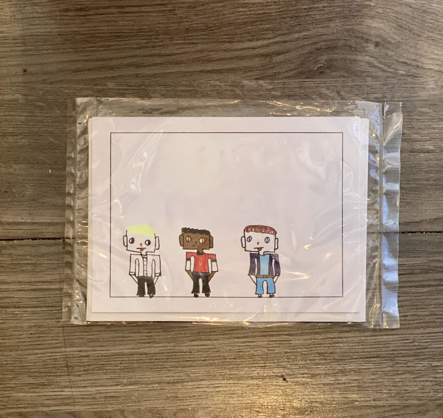 Card - Block Men