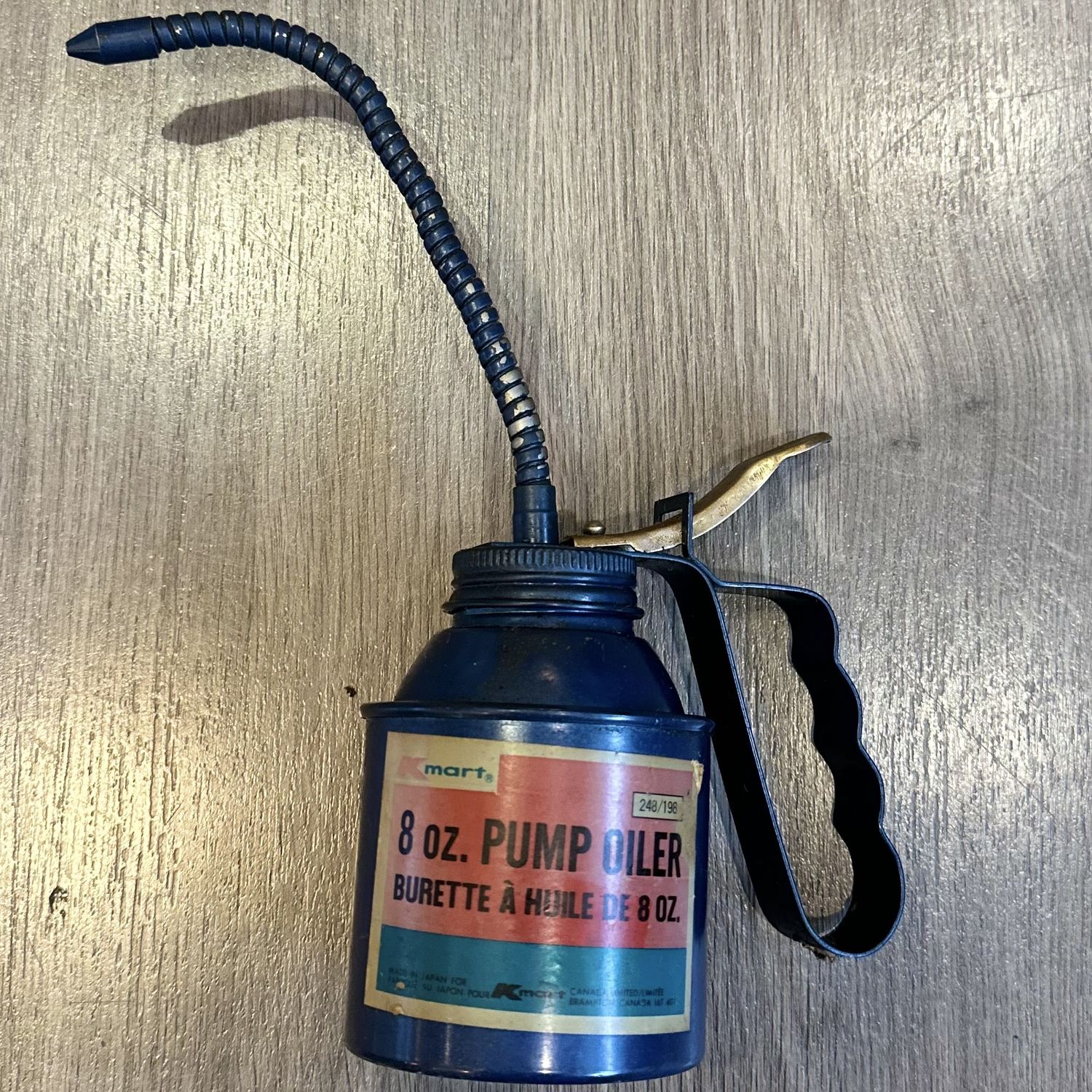 8oz Pump Oiler - Burete a Huile De 8oz