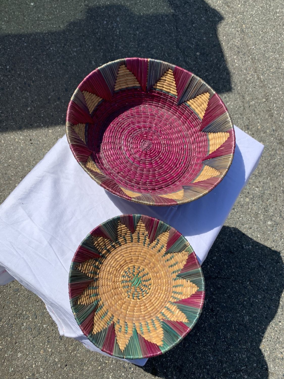 Two baskets
