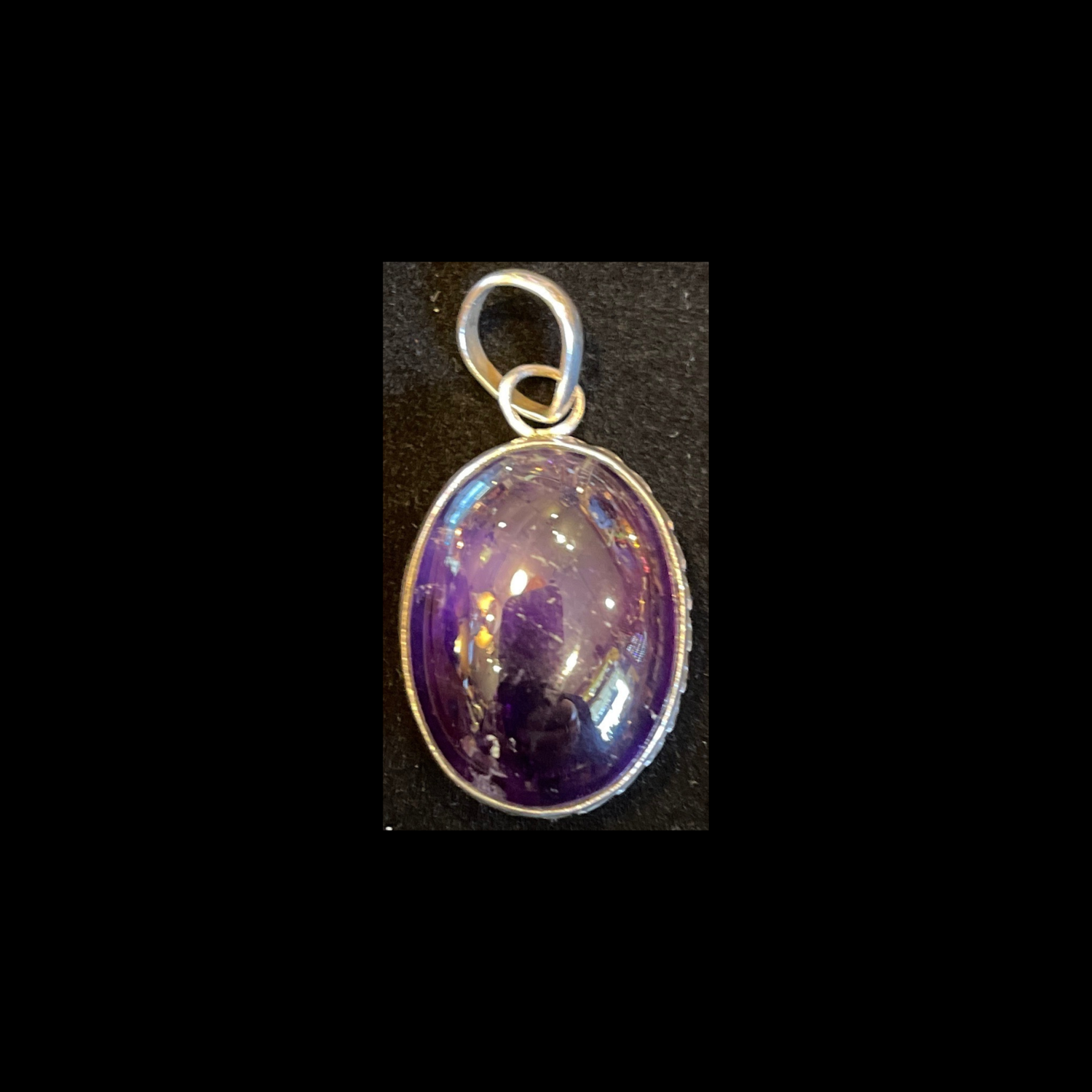Amethyst Pendant .925
