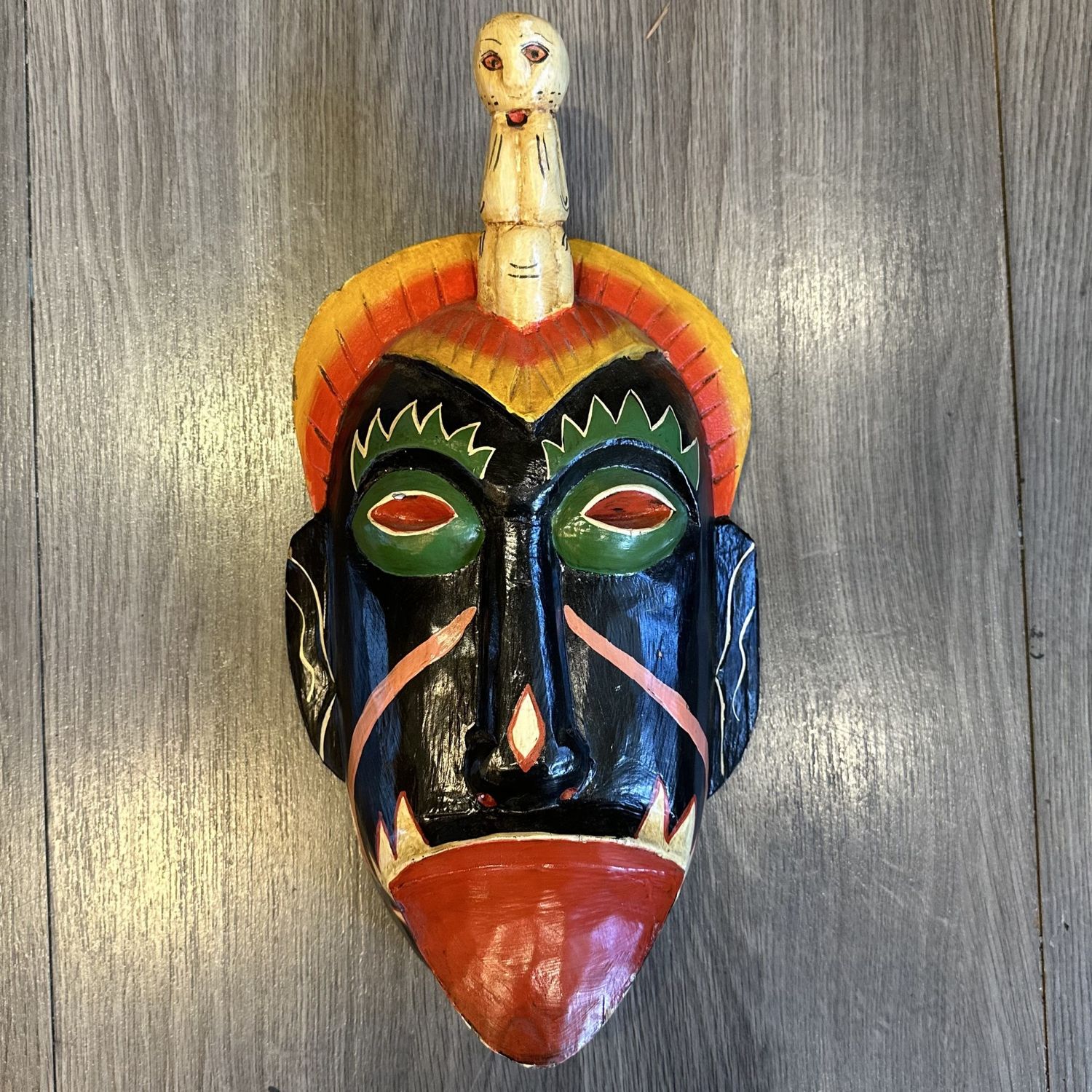 Exotic Wooden Mask