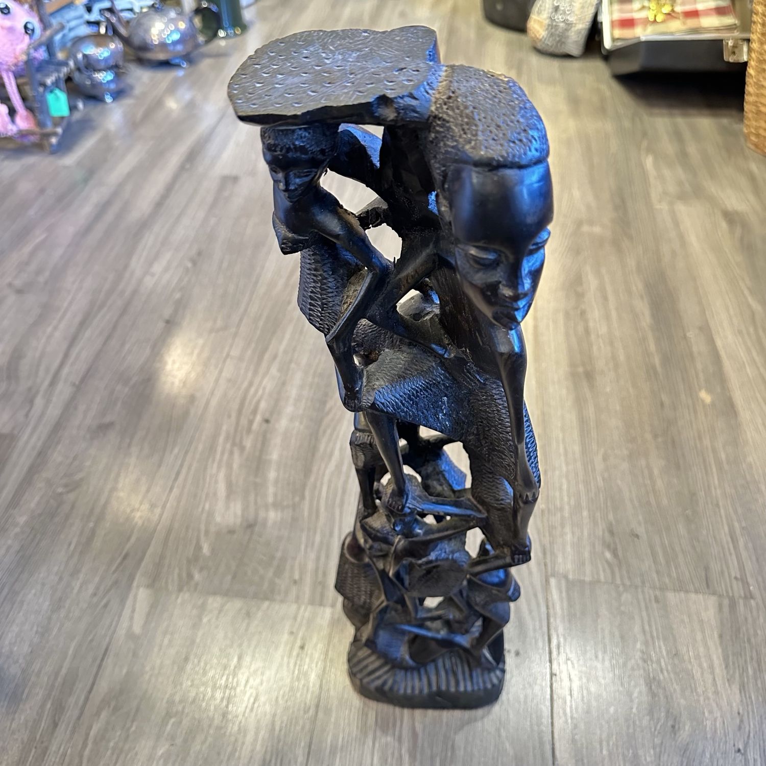 Hand Carved African Tower