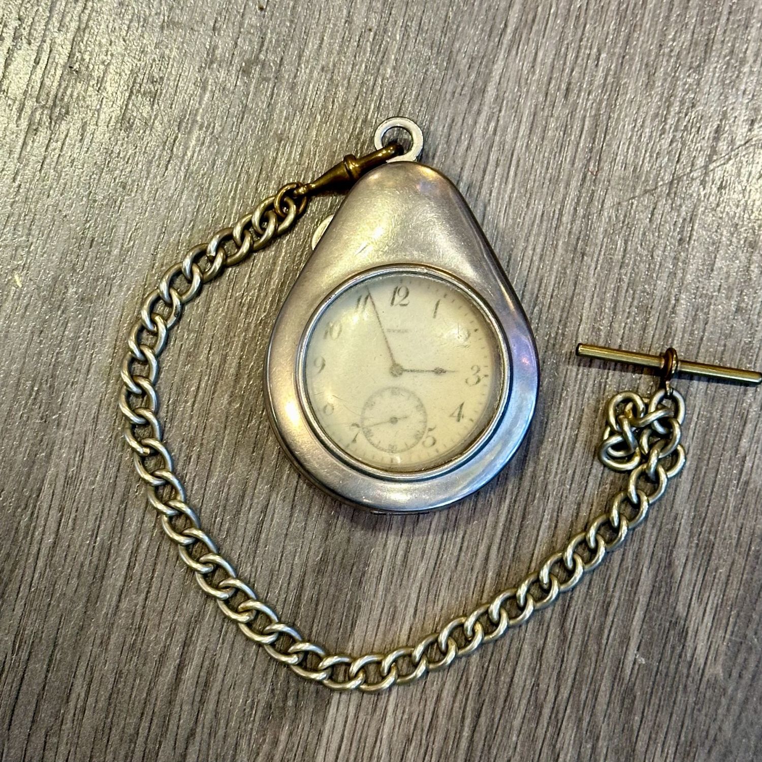 Vintage German Military Field Pocket Watch - Working Condition Unknown