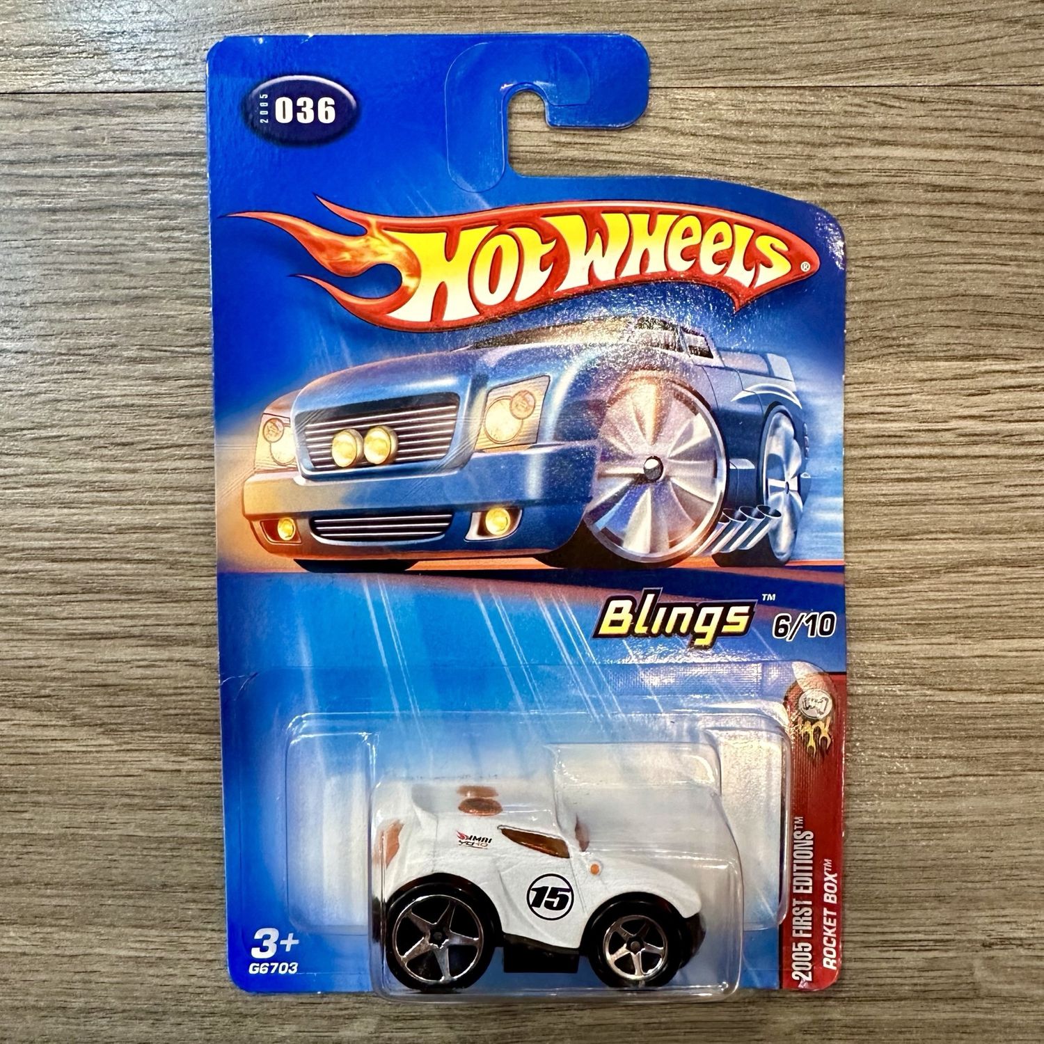 Hot Wheels - Blings - 2005 First Edition Rocket Box
