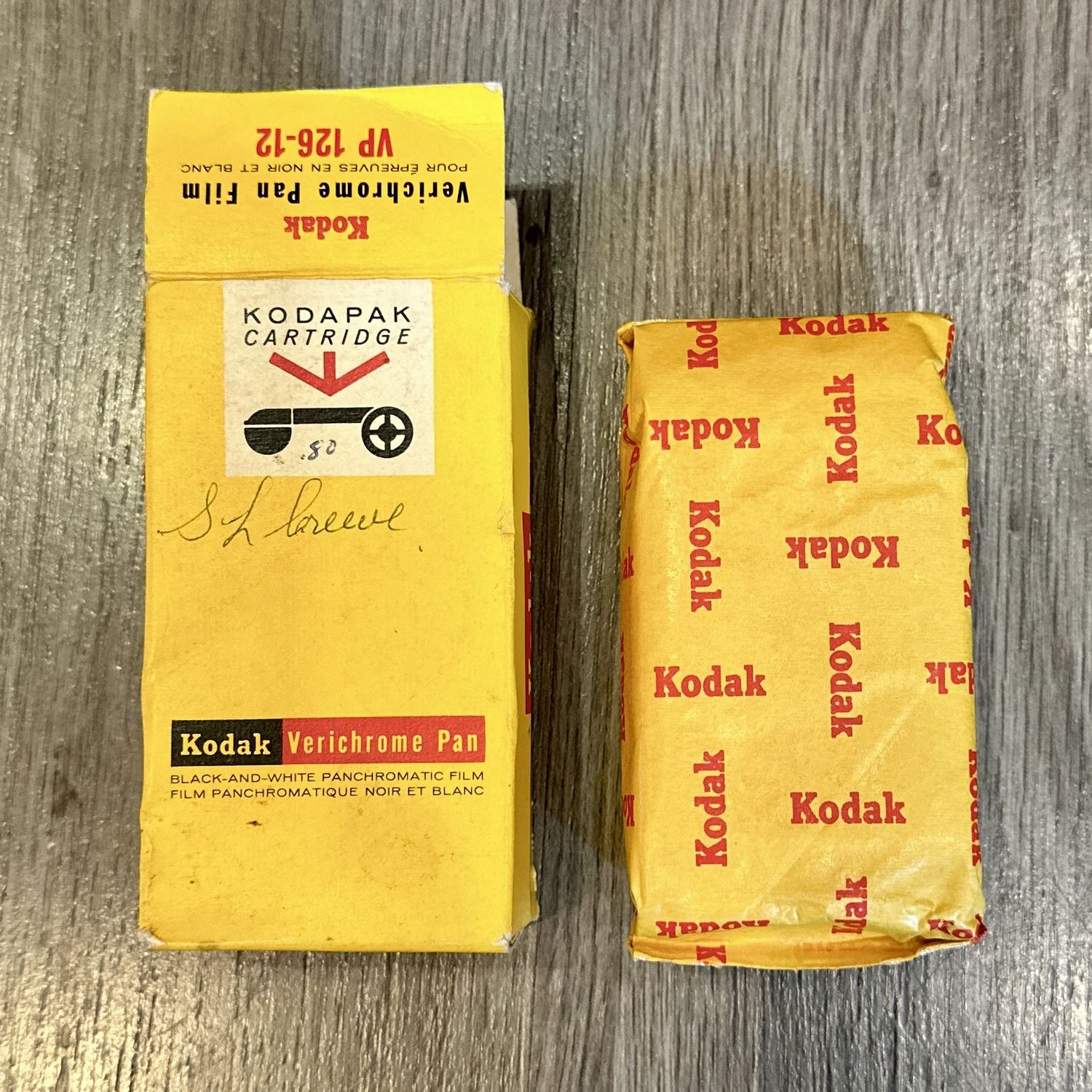 Kodak VP 126-12 Verichrome Pan Film Cartridge for B&amp;W prints