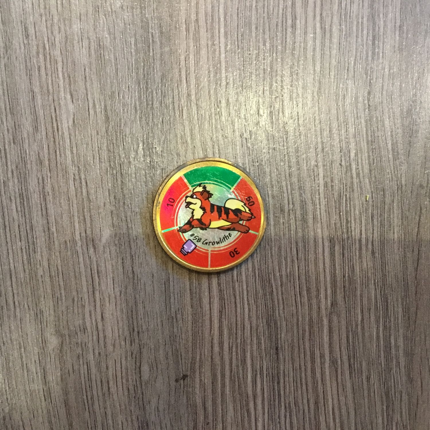 Pokémon Coin #58 Growlithe